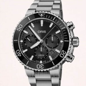 Oris Replica Aquis Men's 46mm 01 771 7743 4185 Quartz Watch