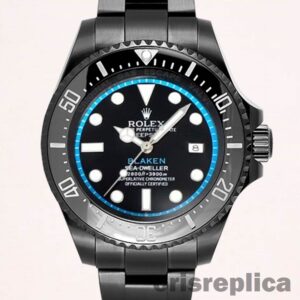Fake Rolex Deepsea 126660 Men's 43mm Black Dial